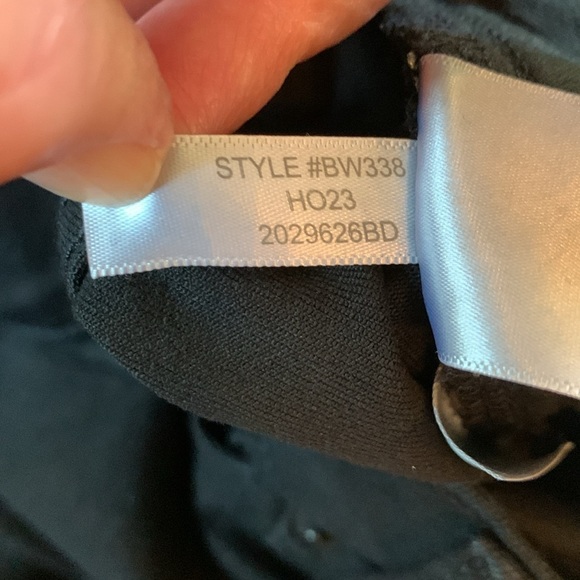 J Crew sz 34 All day stretch black bootcut pants NWT - Picture 9 of 9